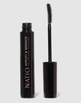 Natio Amplify & Separate Volumising Mascara - Black - OhYouLuckyDuck.com.au