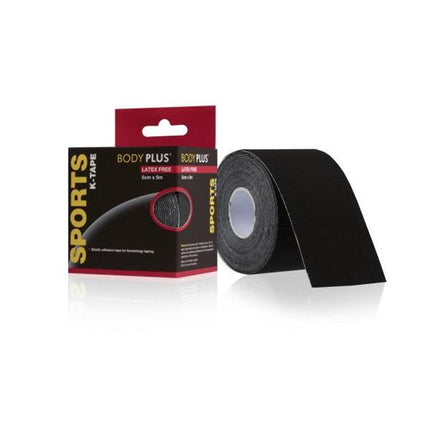 Body Plus Kinesiology Sports Tape Black 5cm x 5m