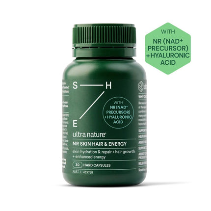 Ultra Nature Nr Skin Hair & Energy 30 Capsules
