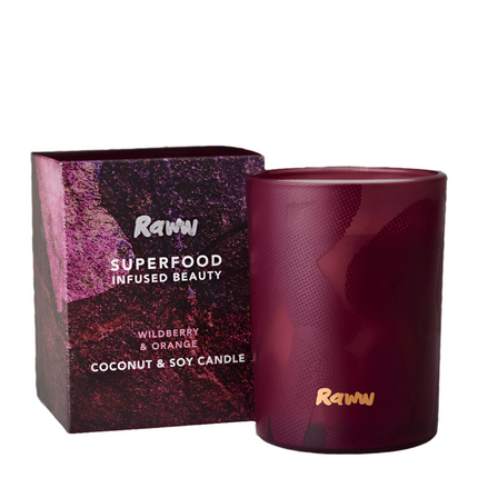 Raww Scented Candle Wildberry and Orange