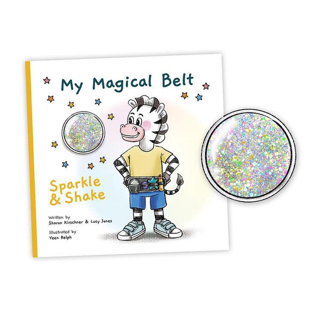 My Magical Belt Sparkle & Shake Book and Sparkle Disc - OhYouLuckyDuck.com.au