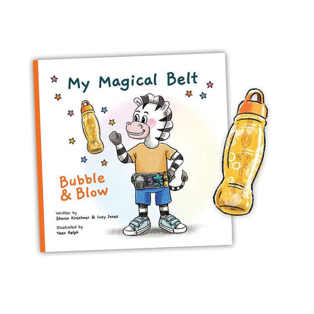 My Magical Belt Bubble & Blow Book and Bubble Bottle - OhYouLuckyDuck.com.au