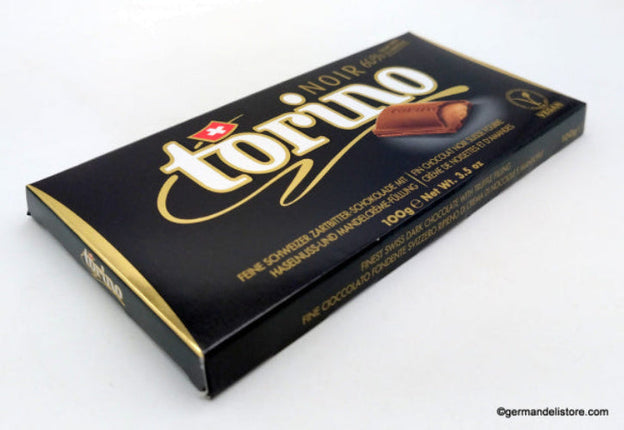 Camille Bloch Torino Noir Dark Chocolate Bar with Praline Filling 100G
