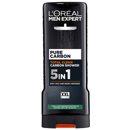 L'Oréal Paris Men Expert Pure Carbon Shower Gel 400mL - OhYouLuckyDuck.com.au