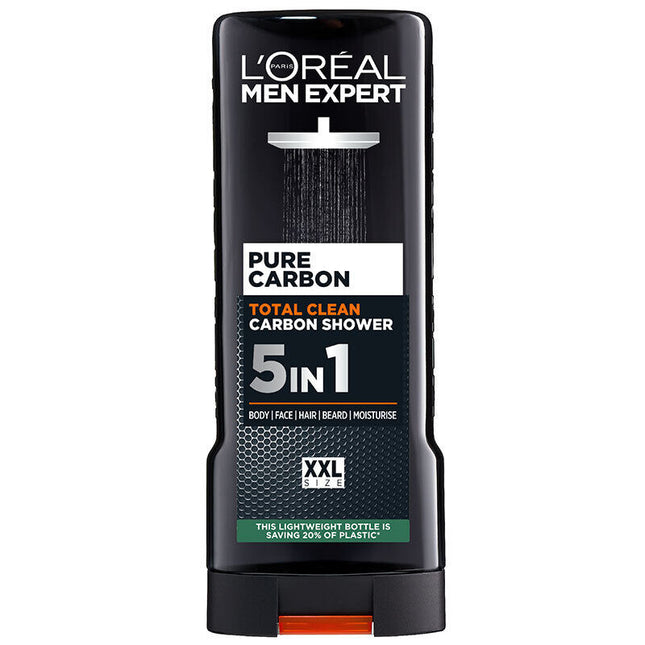 L'Oréal Paris Men Expert Pure Carbon Shower Gel 400mL - OhYouLuckyDuck.com.au