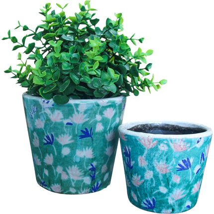 LVD Pot S/2 Funky Teal
