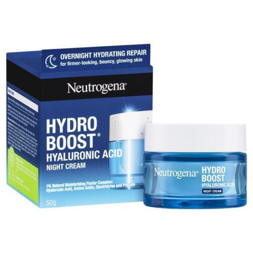Neutrogena Hydro Boost Hyaluronic Acid Night Cream 50g - OhYouLuckyDuck.com.au