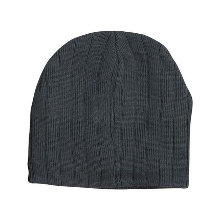 Cable Knit Beanie With Fleece Head Band