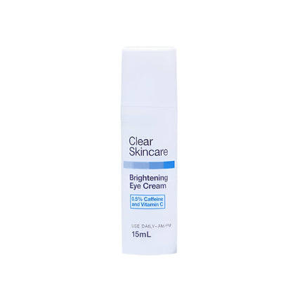 Clear Skincare Brightening Eye Cream With 0.5% Caffeine And Vitamin C 15ML