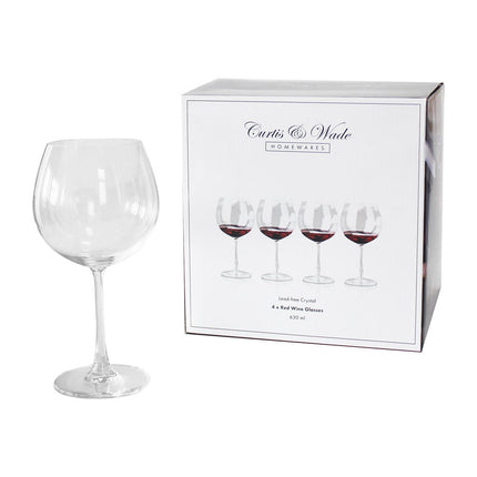 Curtis & Wade Wine Glass 630mL Set Of 4