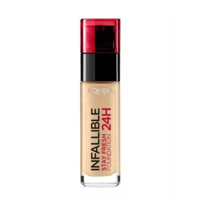 LOREAL Infallible 24H Liquid Foundation - 130 True Beige - OhYouLuckyDuck.com.au
