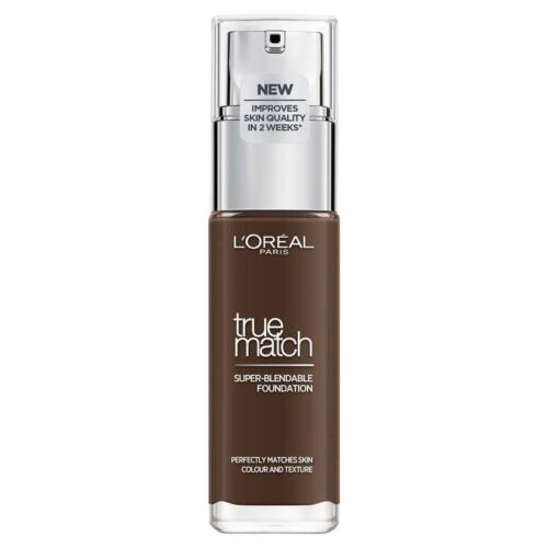 L'Oreal True Match Liquid Foundation 12.N Ebony - OhYouLuckyDuck.com.au