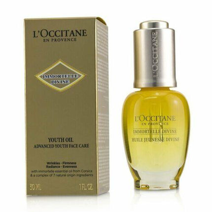 L'Occitane Immortelle Divine Youth Oil 30ml Serum & Concentrates - OhYouLuckyDuck.com.au