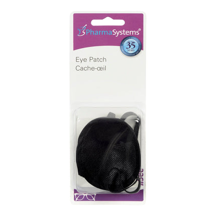 PharmaSystems Vinyl Eyepatch Black