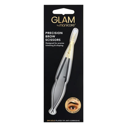 Glam By Manicare Precision Brow Scissors - OhYouLuckyDuck.com.au