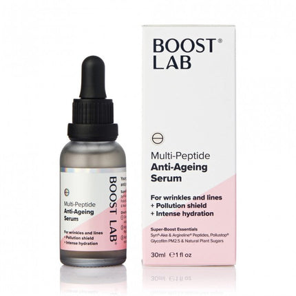 Boost Lab Multi-Peptide Anti-Ageing Serum 30ml - OhYouLuckyDuck.com.au