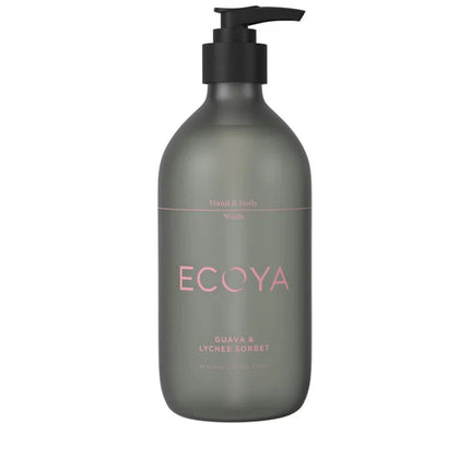 Ecoya Guava & Lychee Sorbet Hand & Body Wash 450mL