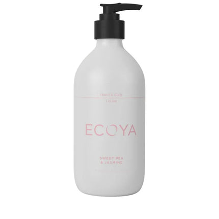 Ecoya Sweet Pea & Jasmine Hand & Body Lotion 450mL