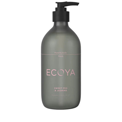 Ecoya Sweet Pea & Jasmine Hand & Body Wash 450mL
