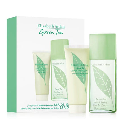 Elizabeth Arden Green Tea EDP 100ml Body Cream 100ml Set - OhYouLuckyDuck.com.au