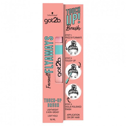 Schwarzkopf Got2B Farewell Flyaways Touch-Up Brush 16ml - OhYouLuckyDuck.com.au