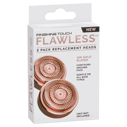 Finishing Touch Flawless Facial Hair Remover Replacement Heads