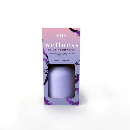 She Aromatherapy Wellness Relaxing Diffuser With Reeds Chamomile, Sandalwood & Bergamot