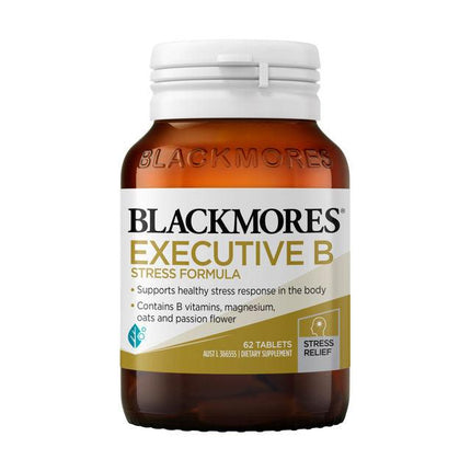 Blackmores Executive B Stress Formula 62 tablets^ - OhYouLuckyDuck.com.au