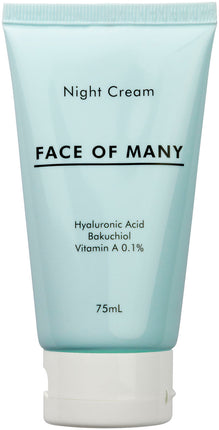 Face Of Many Moist Night Cream 75ML