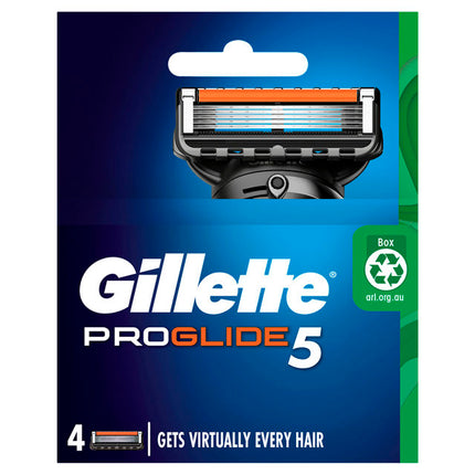 Gillette Fusion Proglide Manual 4Pk - OhYouLuckyDuck.com.au