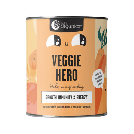 Nutra Organics Veggie Hero 200g - OhYouLuckyDuck.com.au