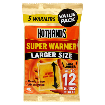 HotHands Super Warmer Value Pack of 5