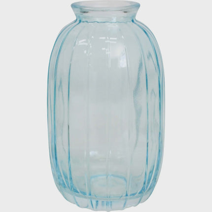 Glass Bud Vase Sea Salt 12CM