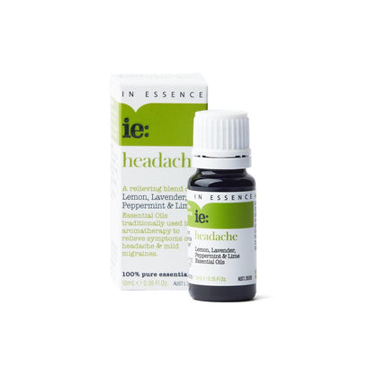 In Essence Headache Essential Oil Blend 10mL - OhYouLuckyDuck.com.au