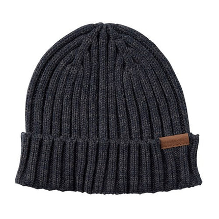 Hammer + Field Marle Ribbed Beanie Navy OS