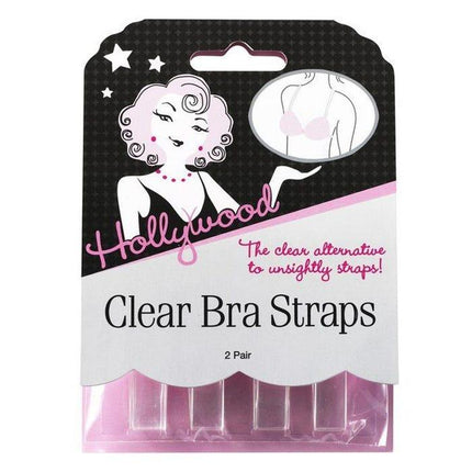 Hollywood Clear Bra Straps - OhYouLuckyDuck.com.au
