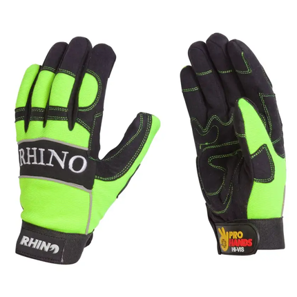 Rhino Hi-Vis Workmaster Gloves XL