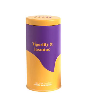 Bloom Collection - Tigerlily & Jasmine 70-Hour Candle