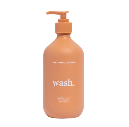 Commonfolk Hand & Body Wash Teraa Sage Saffron & Amber