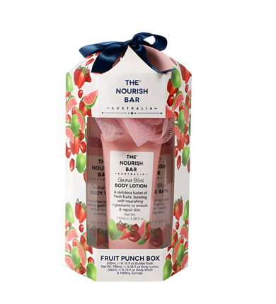 The Nourish Bar Fruit Punch Box Guava Bliss