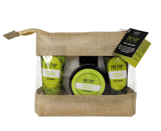 Hemp Foot Care Sack Rosemary & Peppermint