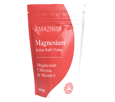 Amazing Oils Magnesium Active Bath Flakes 800G