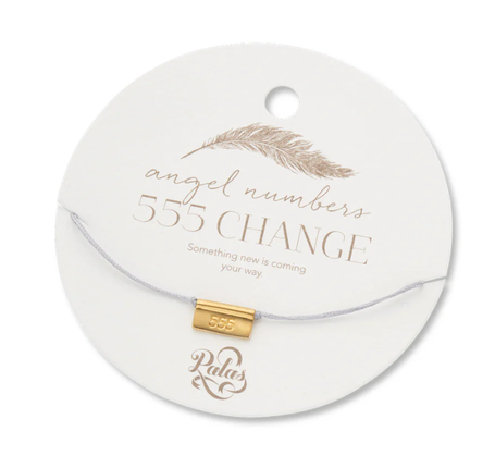 Palas Angel Numbers 555 Change Bracelet