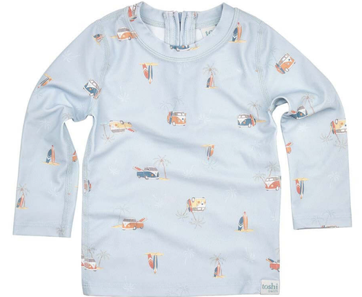 Toshi Swim Rashie Long Sleeve Beach Bums