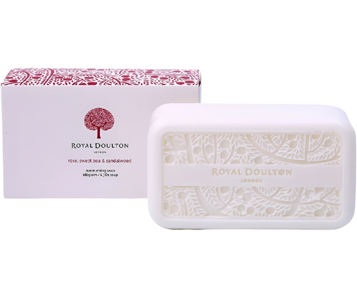 Royal Doulton Rose, Sweet Pea and Sandalwood Soap 180G