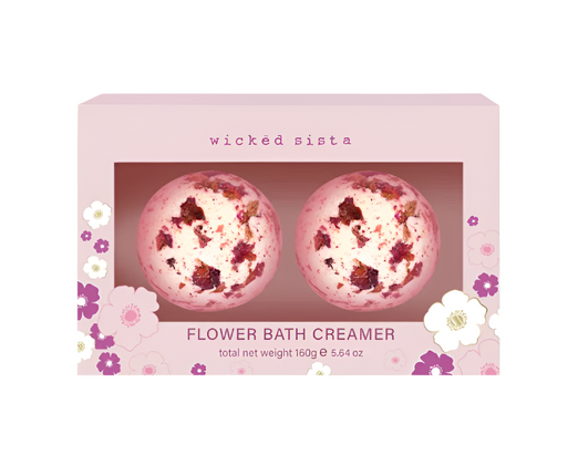 Wicked Sista Metallic Butter Bath Flower Creamers