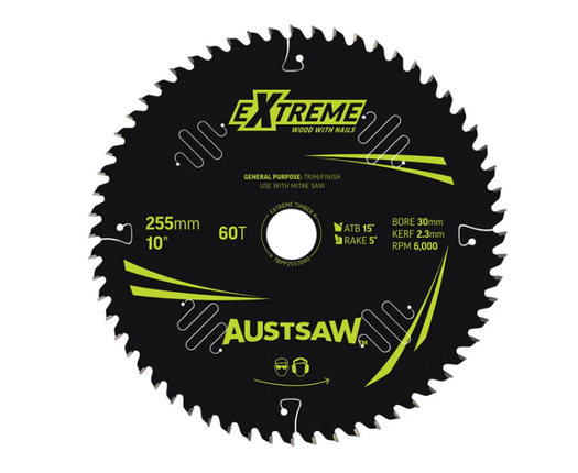 Blade Wood Extreme 235MMx25 Bore 60T TK