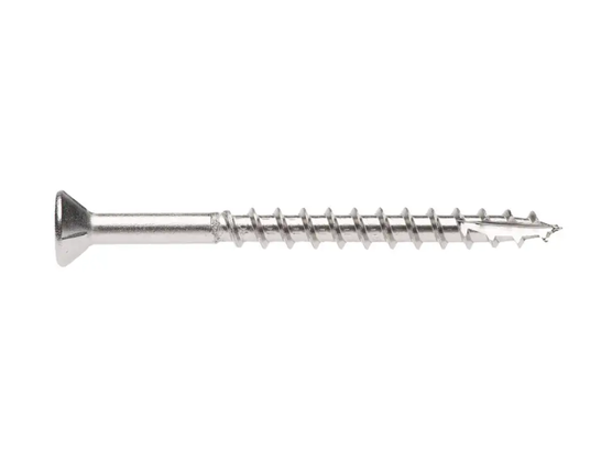 Zenith Screw T17Dek Stainless Steel SQ 8X50 Bx1000