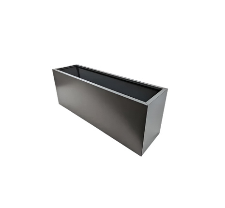 Green Life Planter Box Metal 1000X340X400MM Charcoal