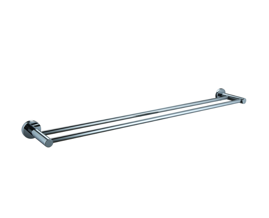 Double Towel Rail 800MM Round Ss304 Cp Cd1 14015
